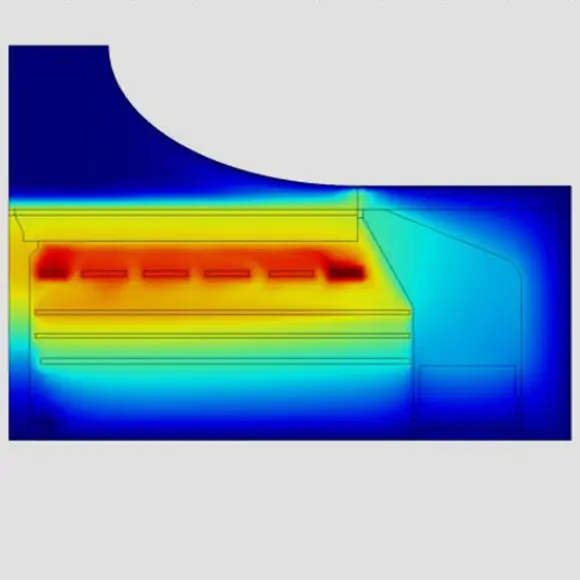Thermal Model of MOCVD Chamber